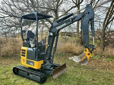 john deere 17g mini excavator for sale|john deere mini excavator price.